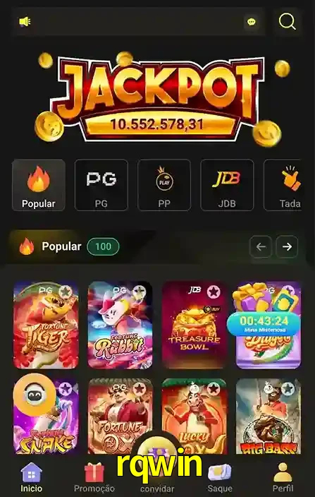 Promoções Especiais no rqwin App